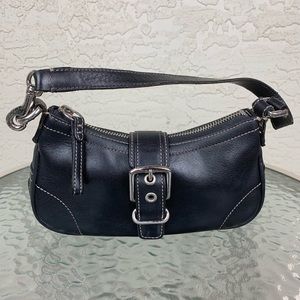 Coach small leather bag